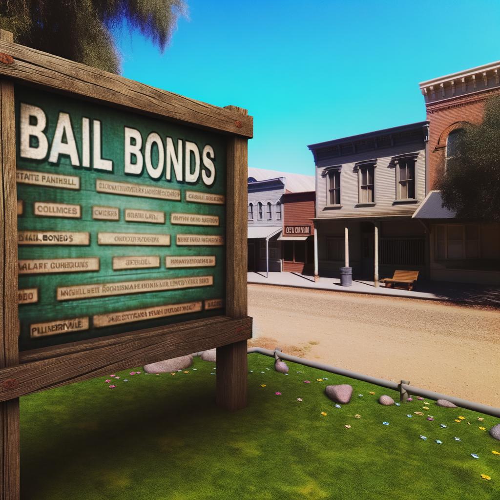 Man receiving BAIL BONDS services from a professional agent