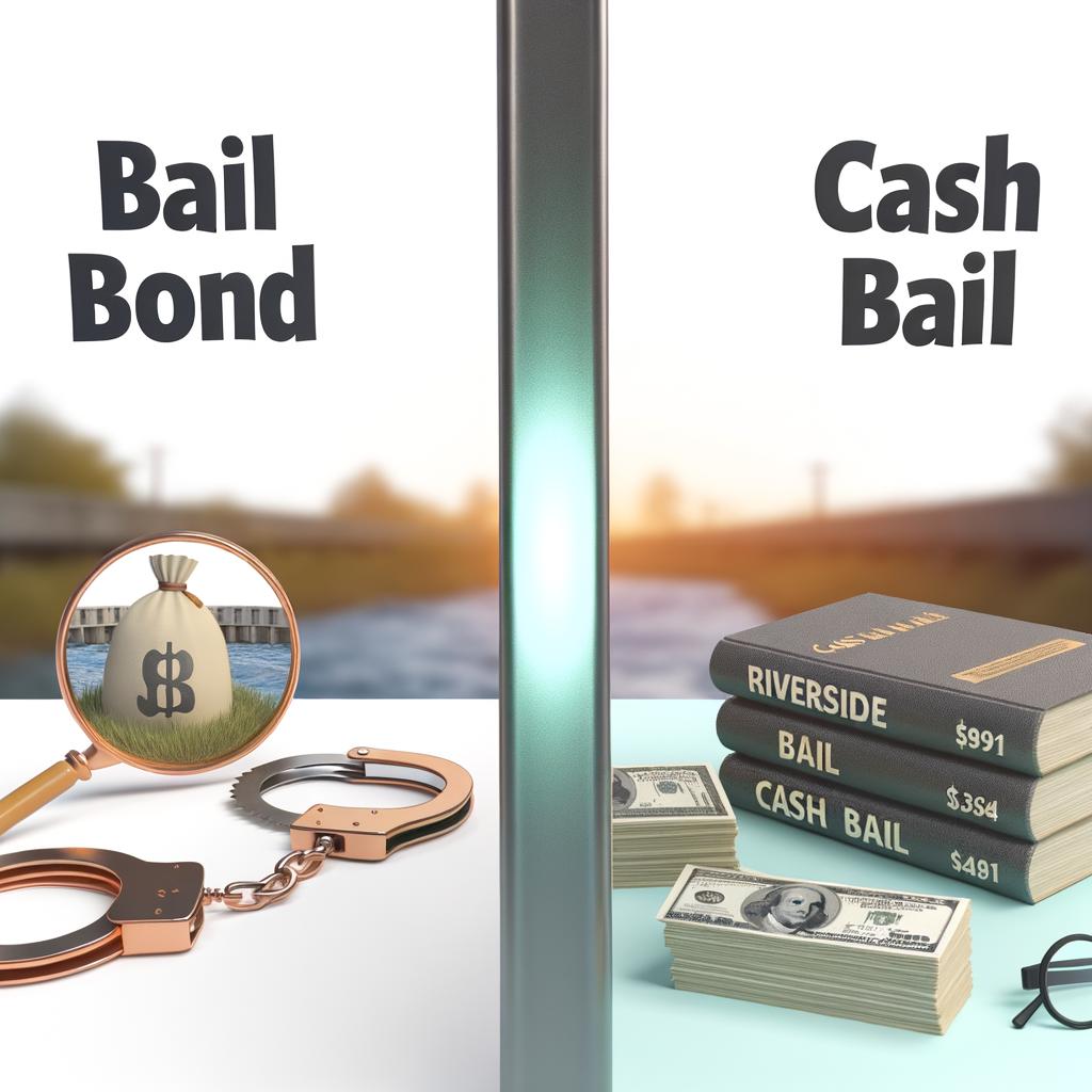 Hand exchanging cash for bail bonds agreement