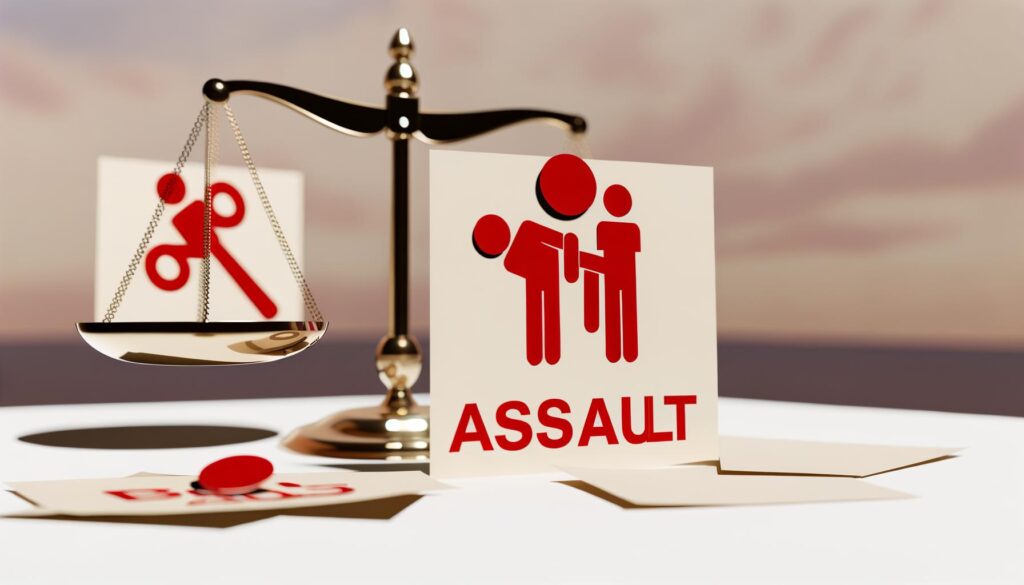 Image showing an office specializing in assault bail bonds services