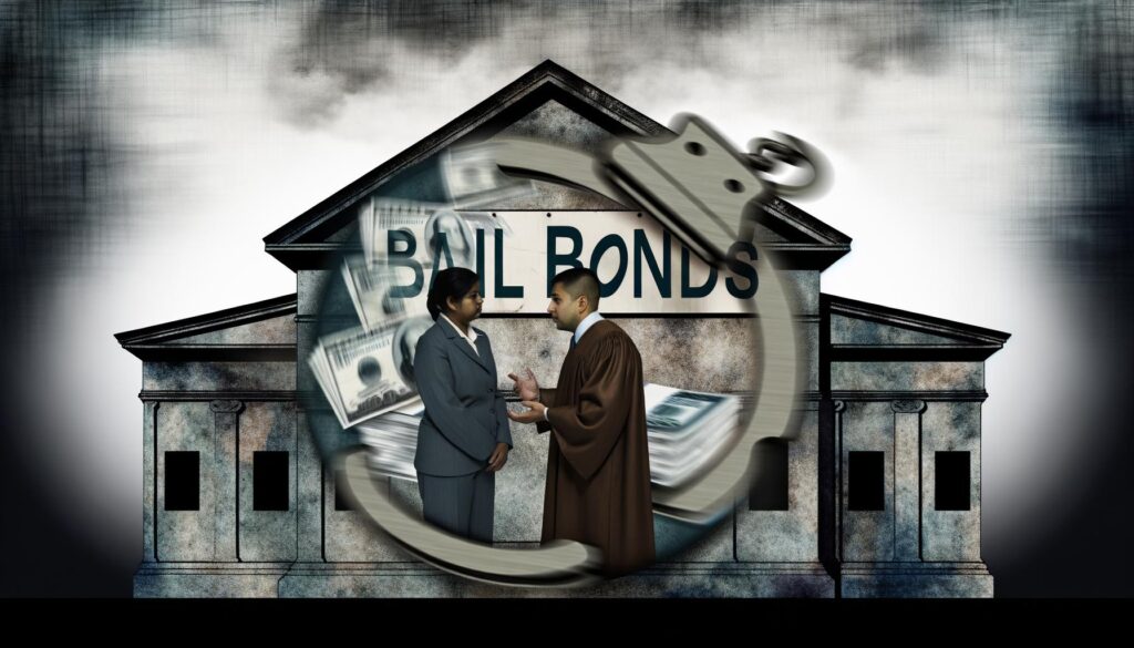 Service providing assault bail bonds for immediate release