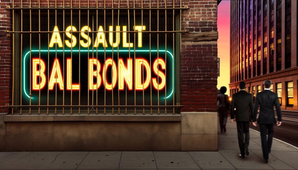 Assault bail bonds service helping people secure release after an assault charge