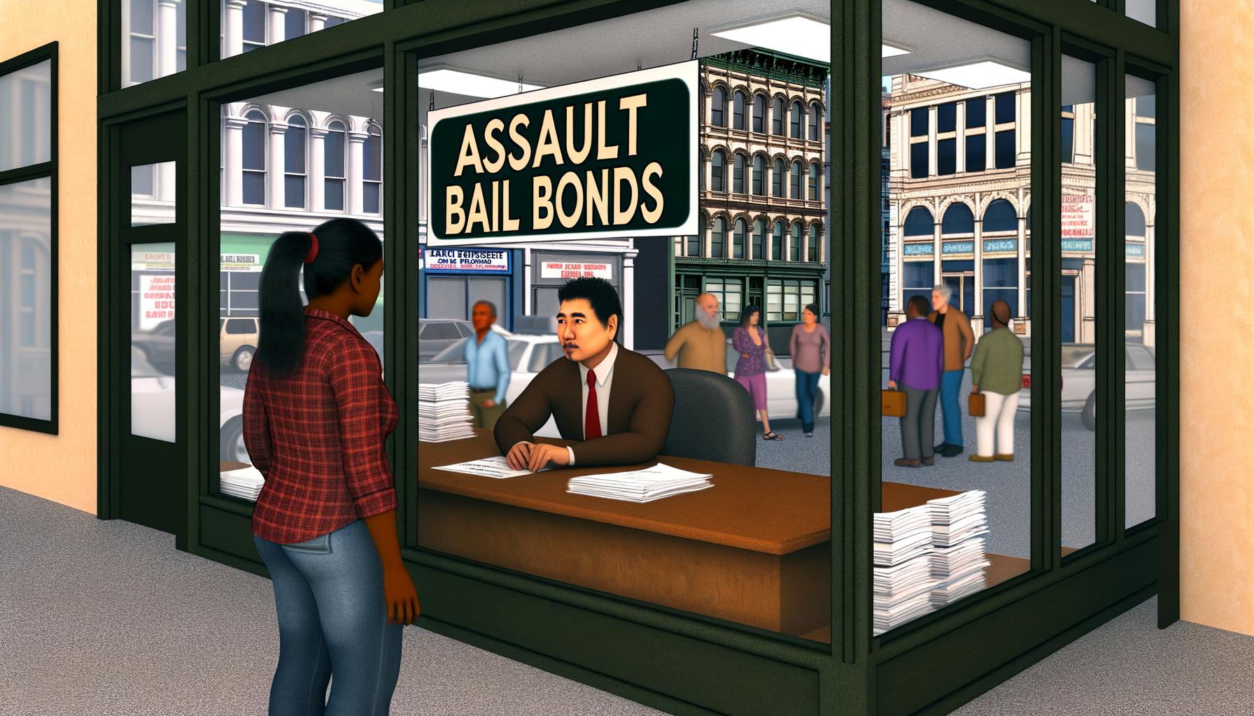 Professional agents offering assistance for assault bail bonds