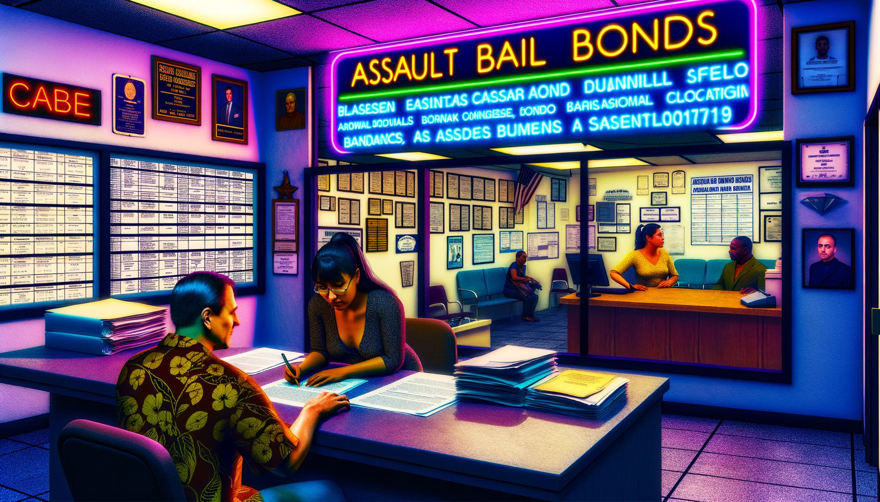 Affordable assault bail bonds options for defendants awaiting trial