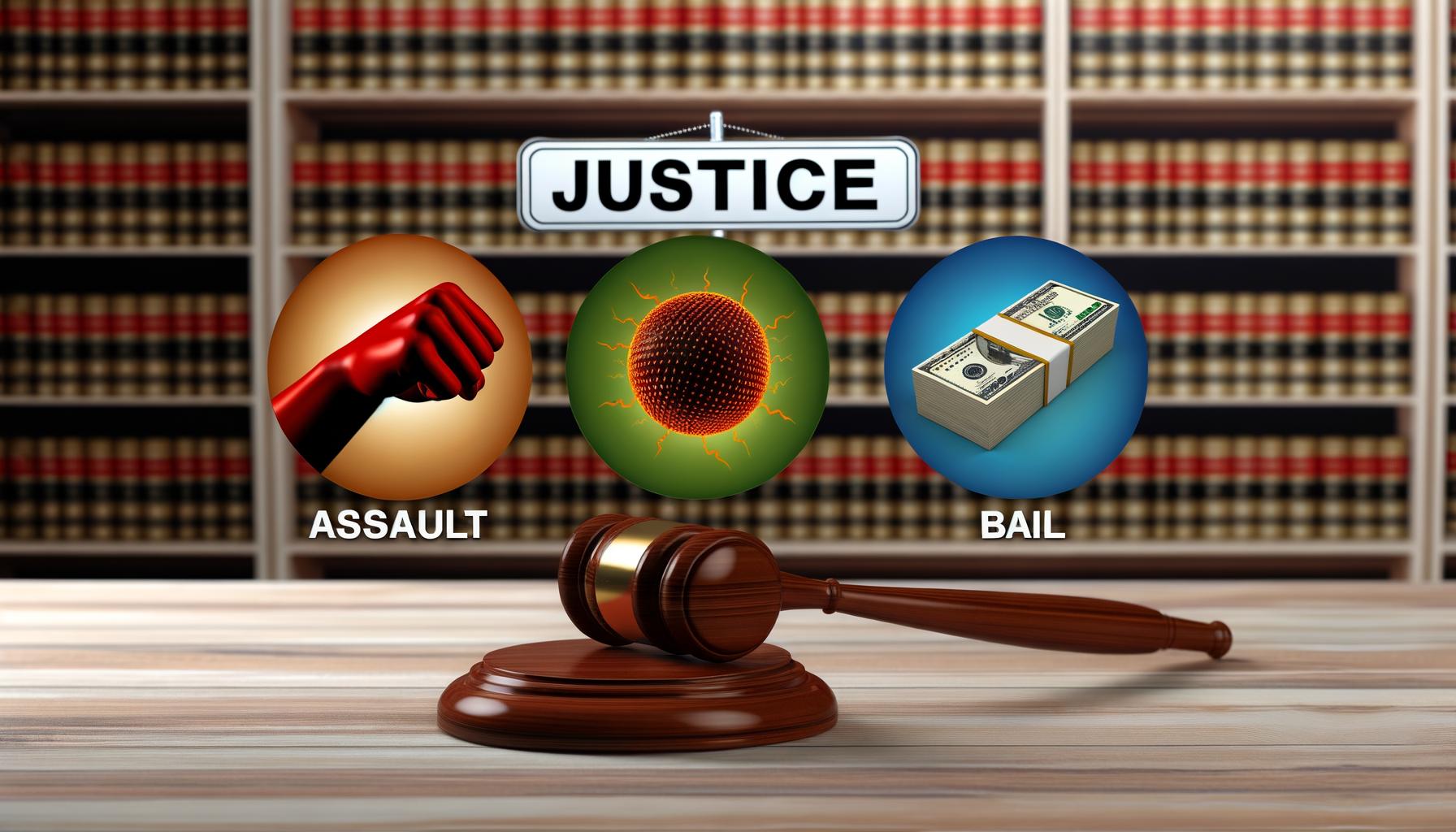 Assault battery bail services help defendants secure release pending trial