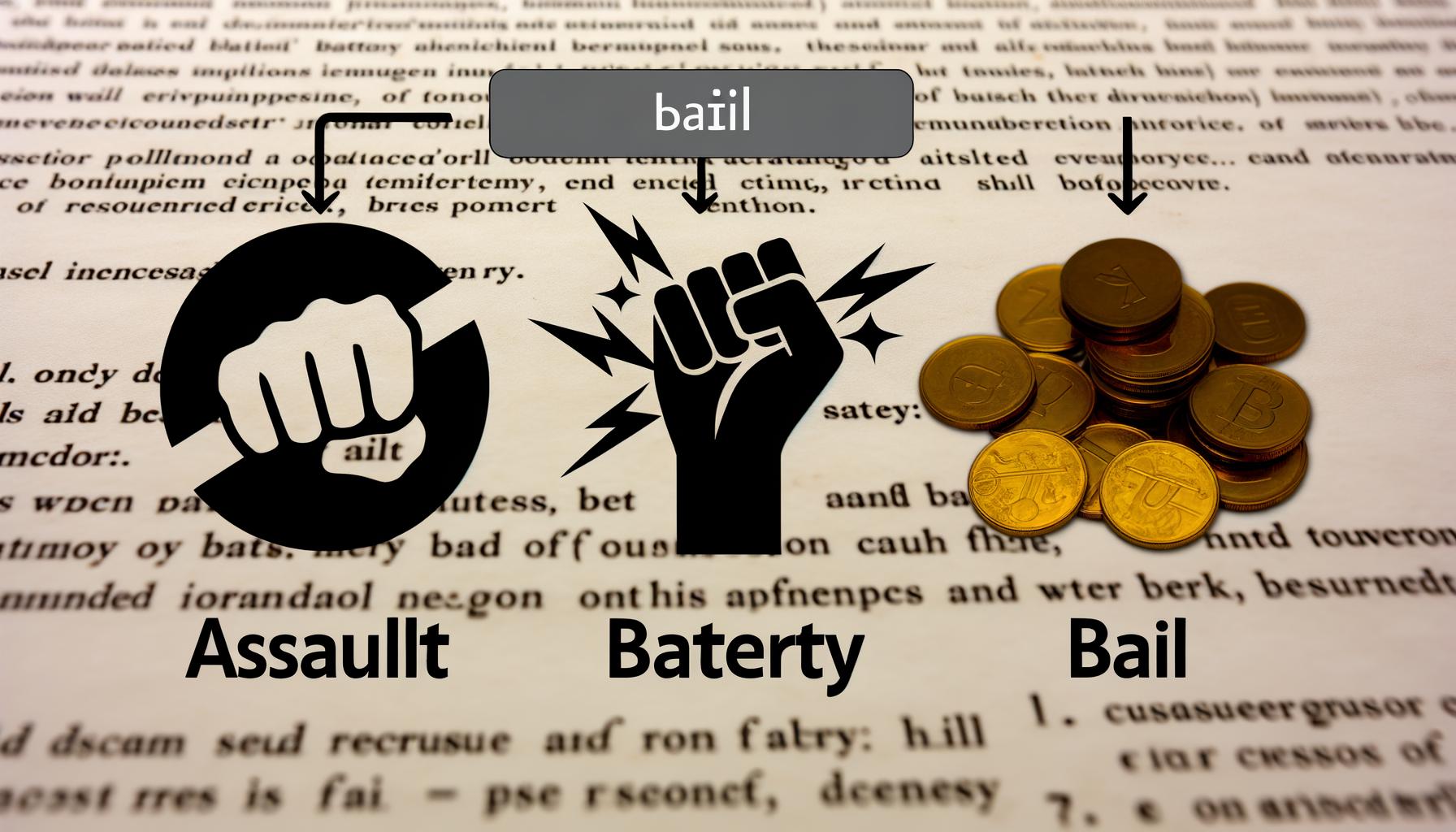 Understanding the criteria for assault battery bail