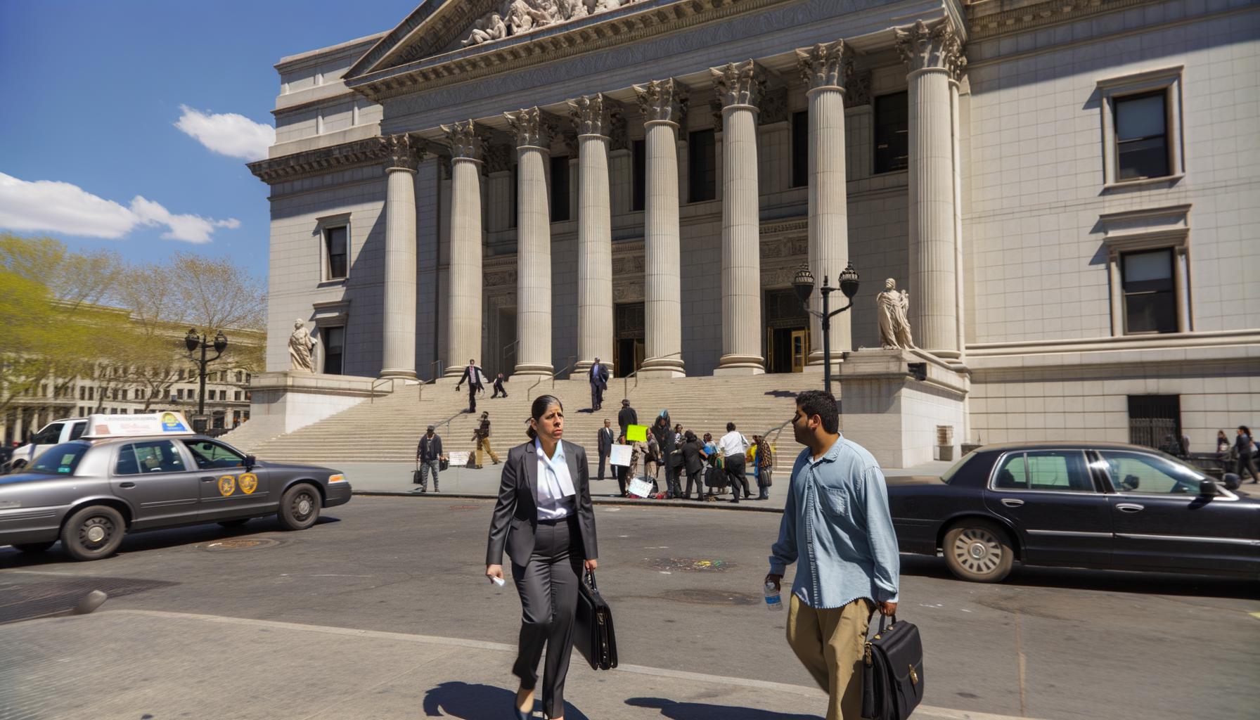 Lawyer advising client on drug possession bail options