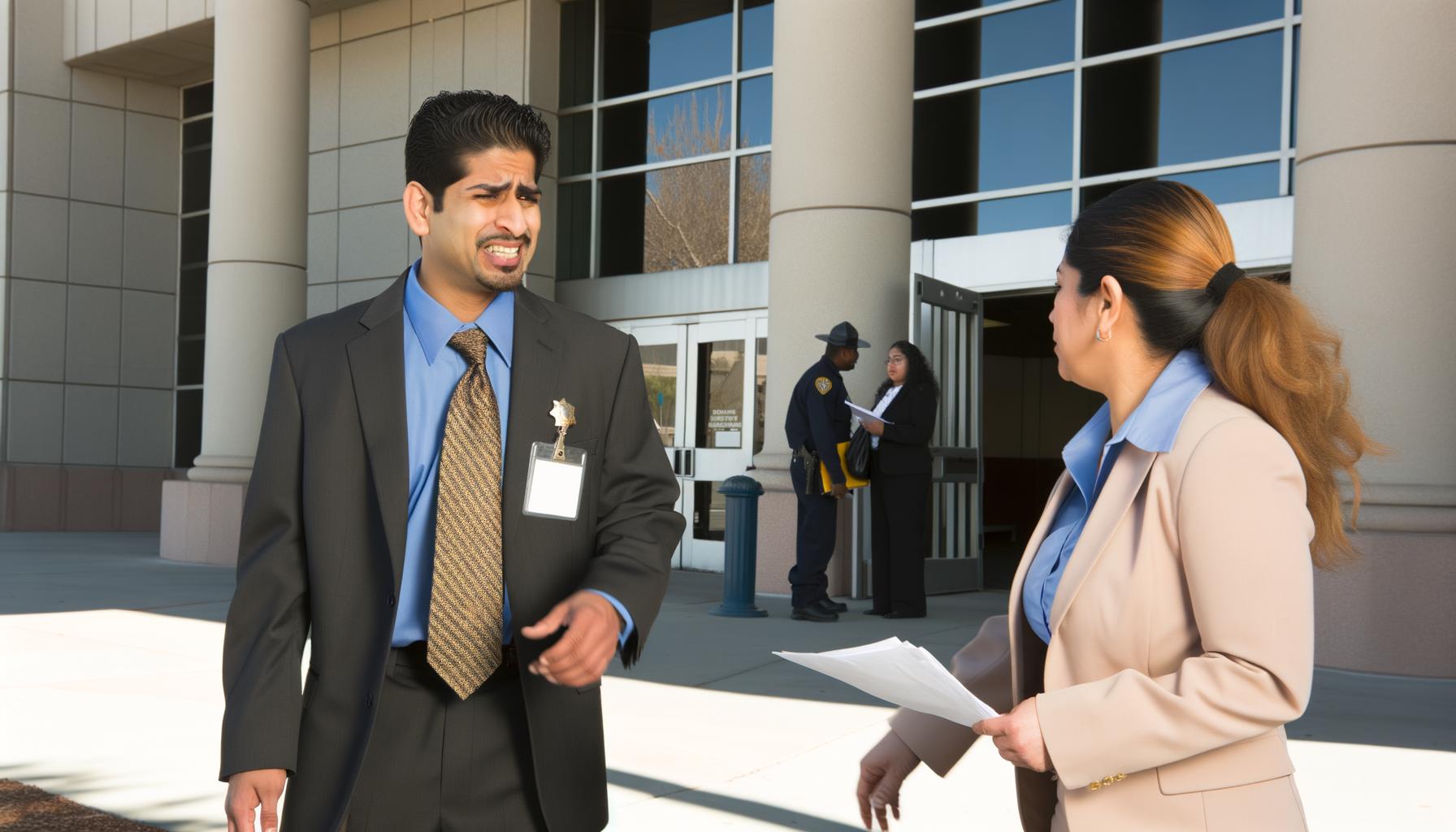 The process of posting drug possession bail at the police station