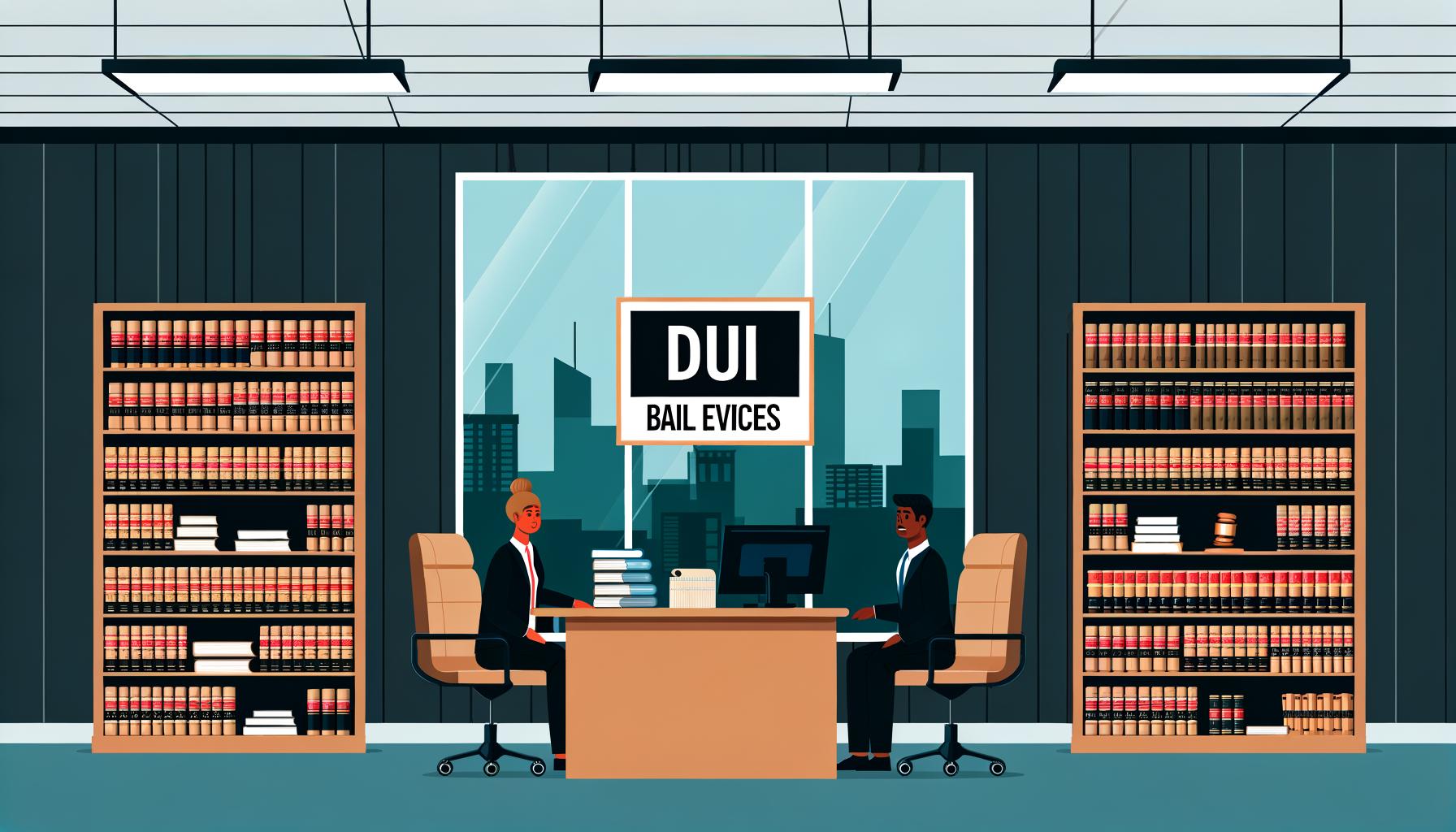 Professional DUI bail services to help with legal situations