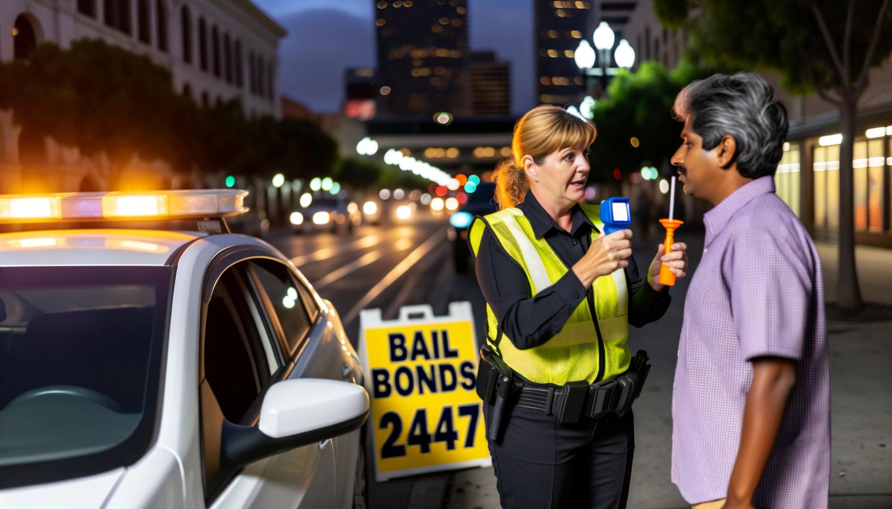 DUI traffic bail assistance is available 24/7