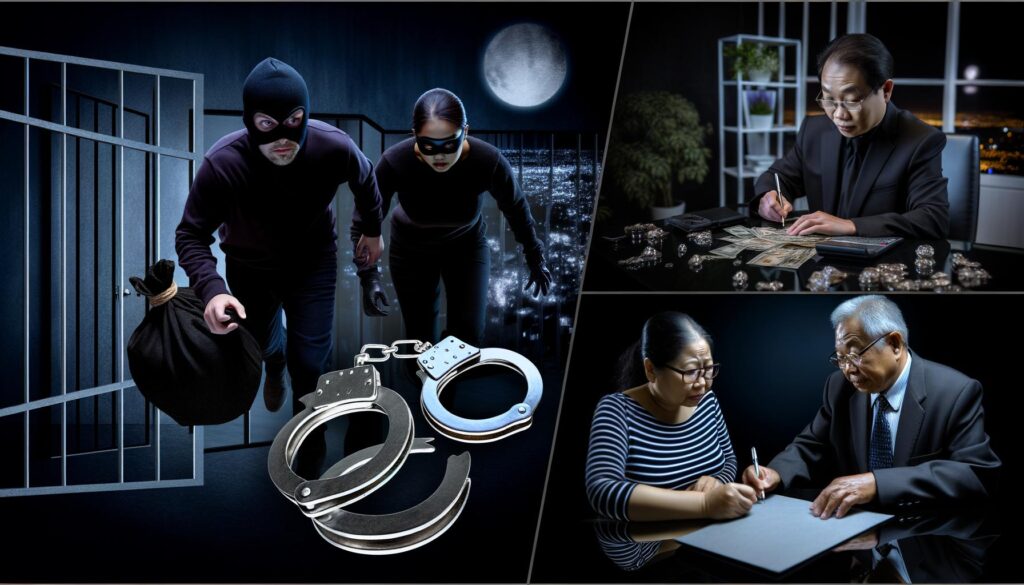 Theft burglary bail process explained in detail