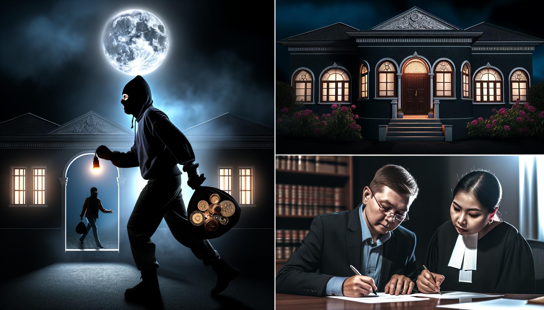 How theft burglary bail affects sentencing